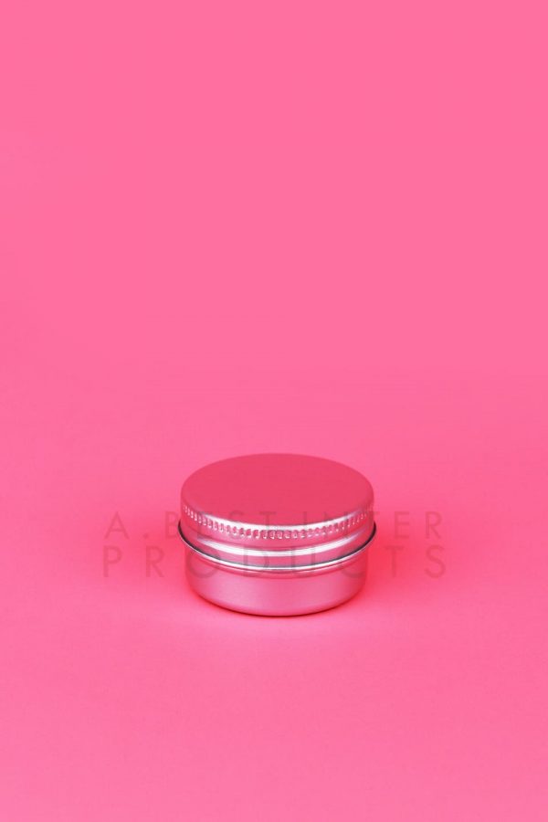 Aluminium Cosmetic Jar 10 g with Screw Cap