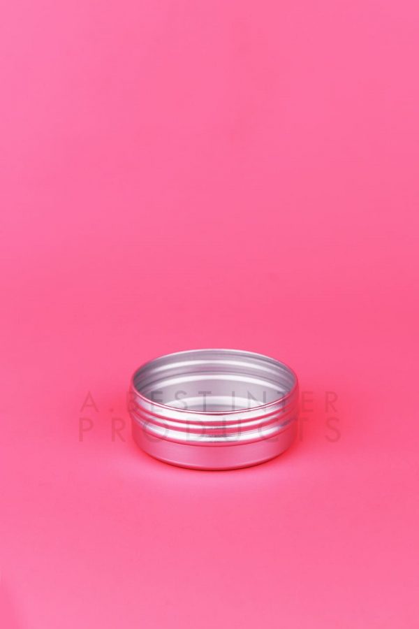 Empty Cosmetic Container Aluminum Tin 50 g