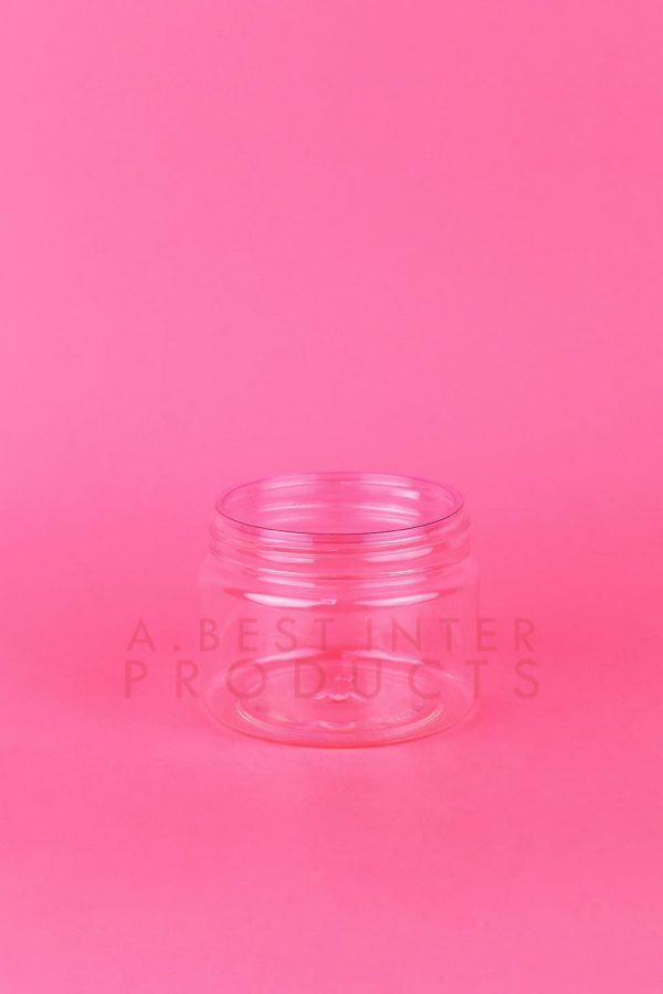 Transparent Scrub Jar 100 g with Inner Lid