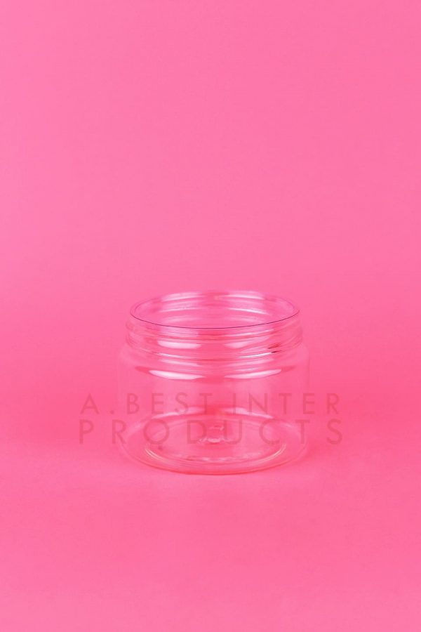 Clear Scrub Jar 150 g with Inner Lid