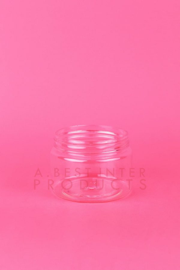 Empty Transparent Scrub Jar 150 g