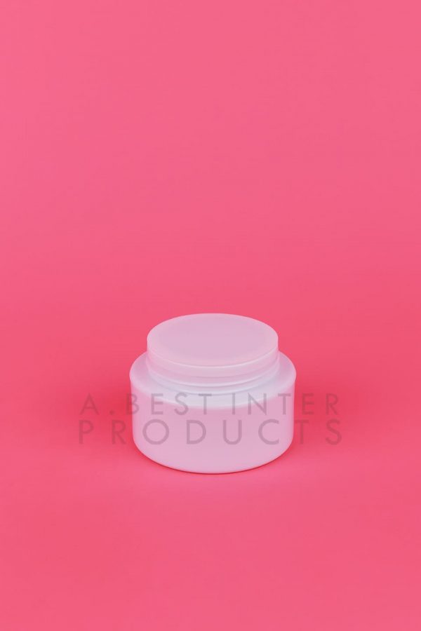 White Cosmetic Jar 30 g with Inner Lid