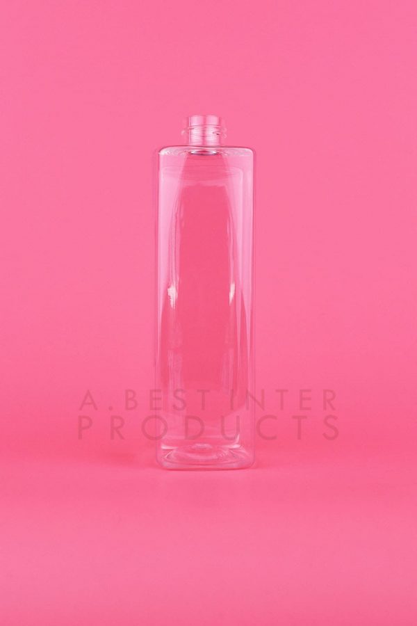 Tall Square Plastic Bottle 350 ml