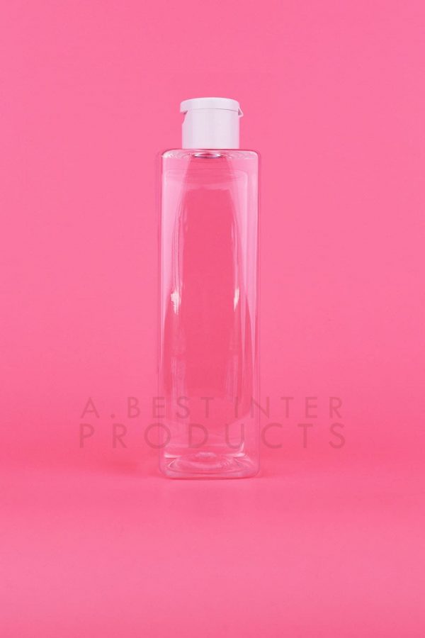 Tall Square Plastic Bottle 350 ml