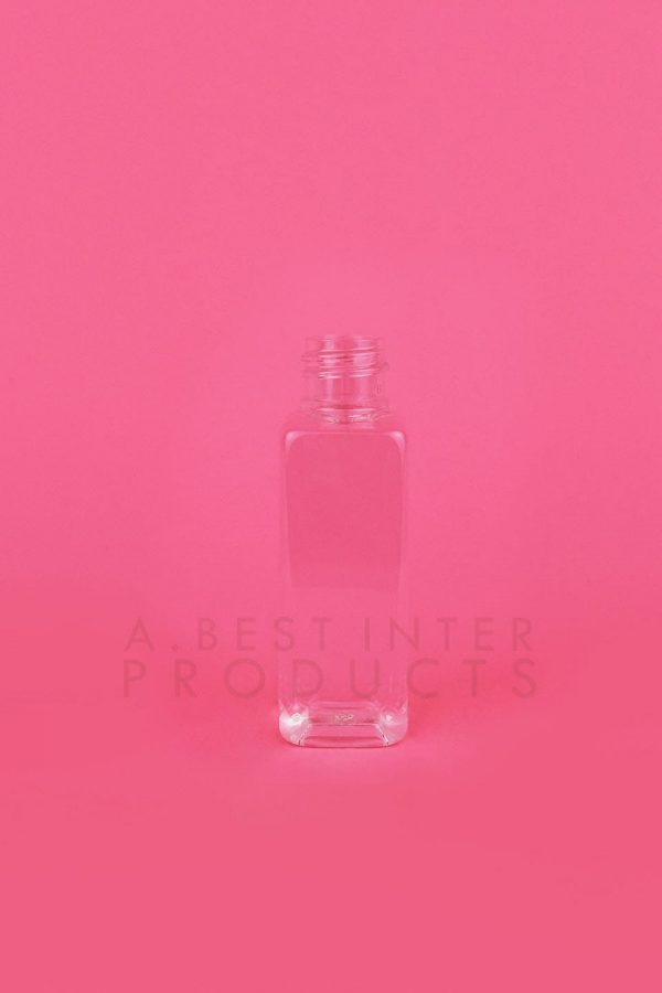 Mini Rectangle Plastic Bottle 40 ml