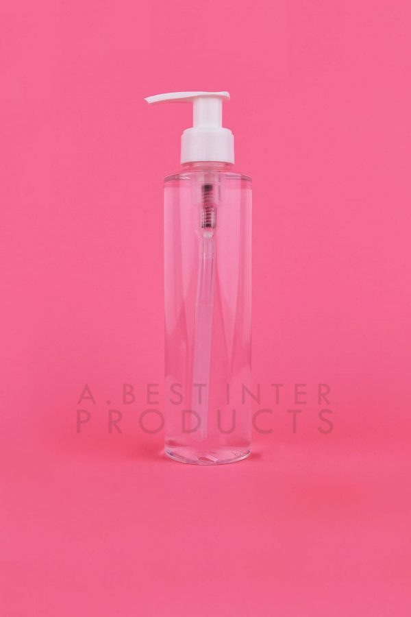 Transparent Round PET Bottle 200 ml