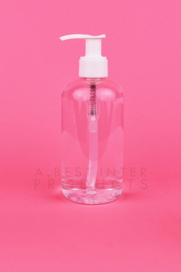 Transparent Cosmetic Bottle 250 ml