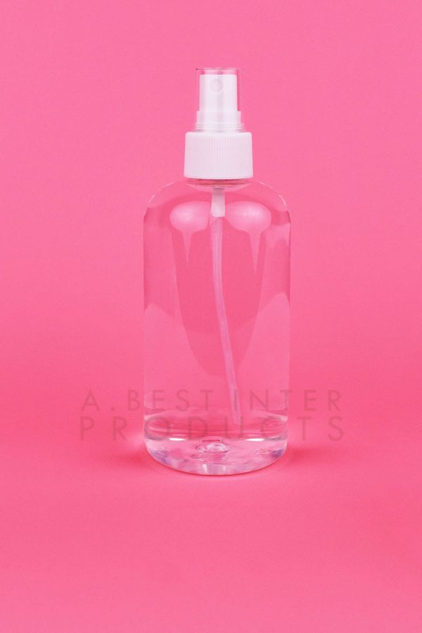 Transparent Cosmetic Bottle 250 ml