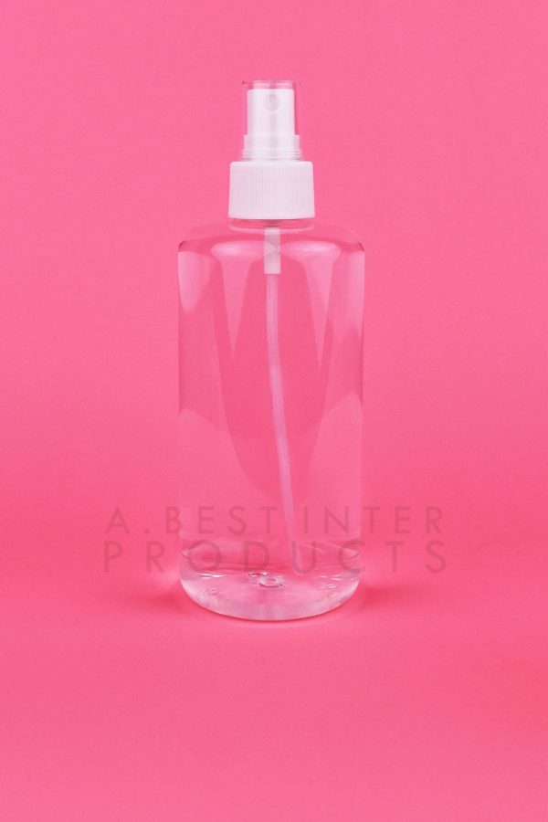 Transparent Cosmetic Bottle 300 ml