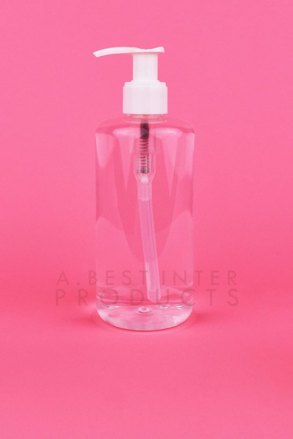 Transparent Cosmetic Bottle 300 ml