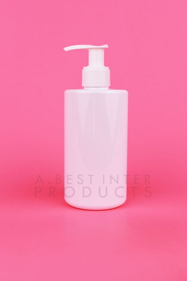 Transparent Cylinder Plastic Bottle 300 ml