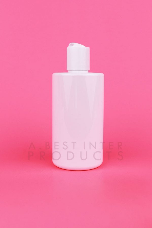 Transparent Cylinder Plastic Bottle 300 ml