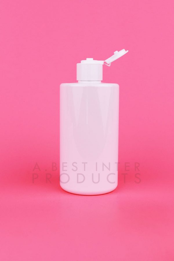 Transparent Cylinder Plastic Bottle 300 ml