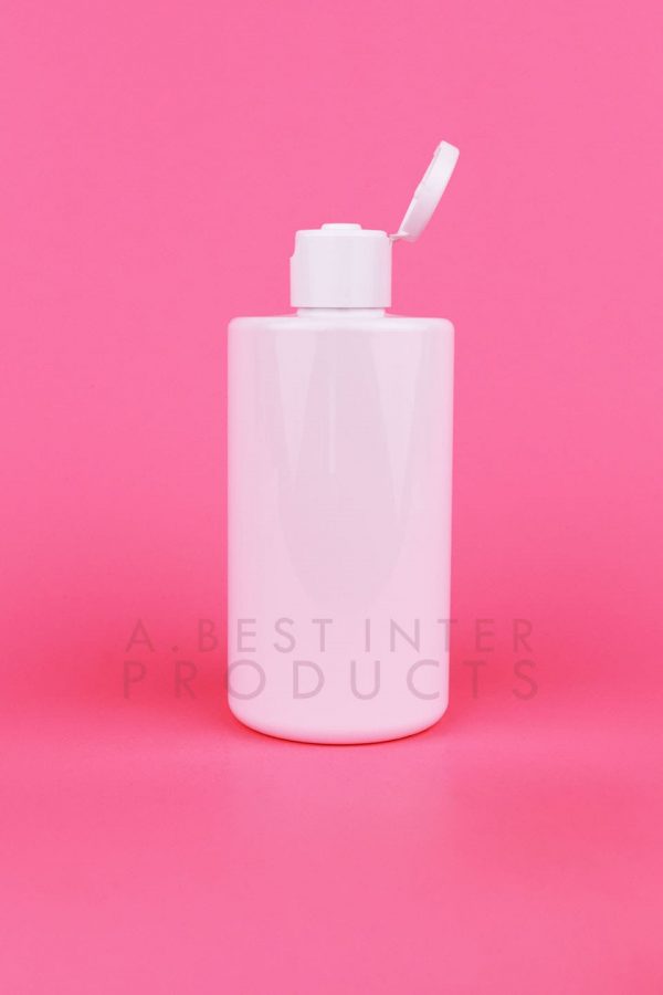 Transparent Cylinder Plastic Bottle 300 ml