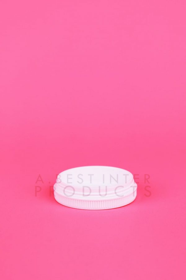 Empty White Plastic Round Case 20 g