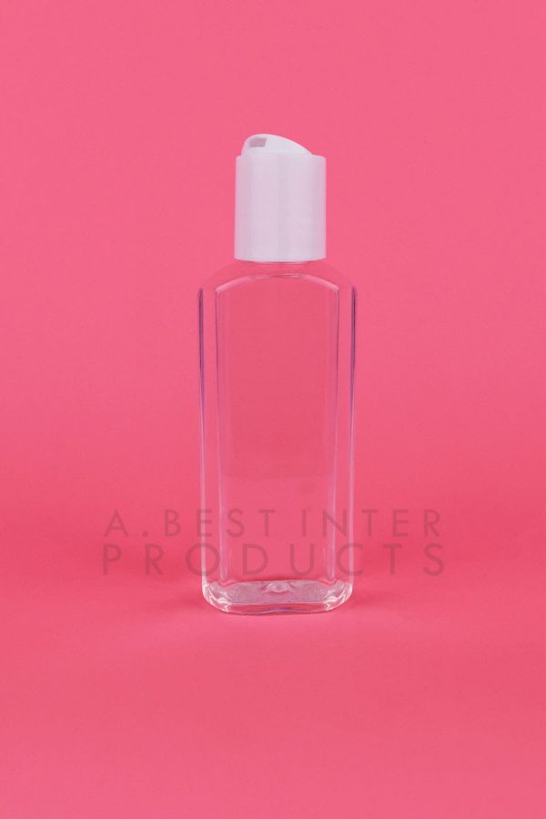 Flat Plastic Bottle 100 ml