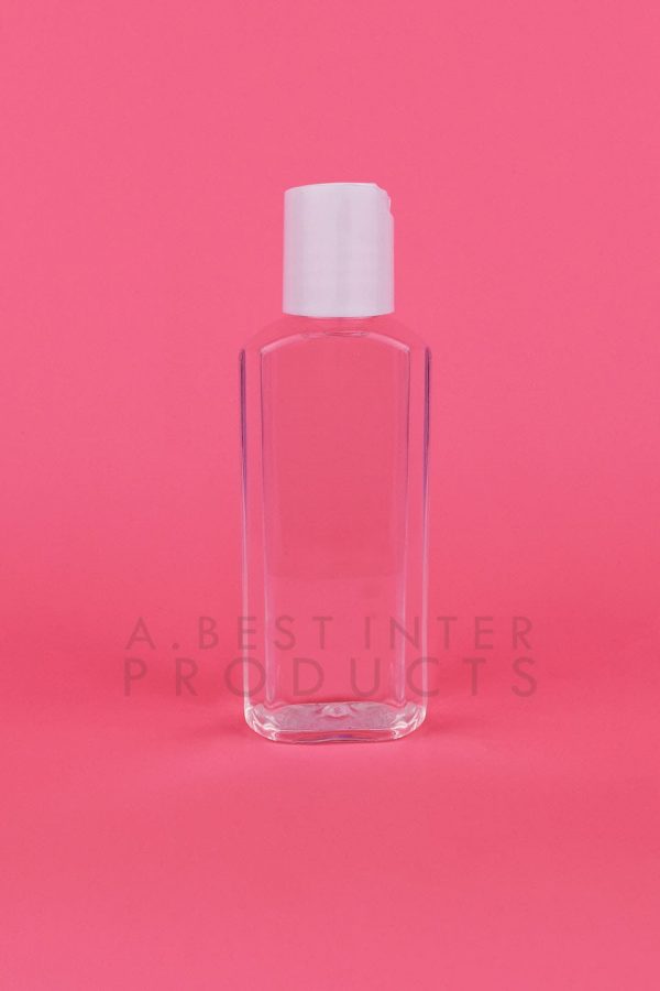 Flat Plastic Bottle 100 ml