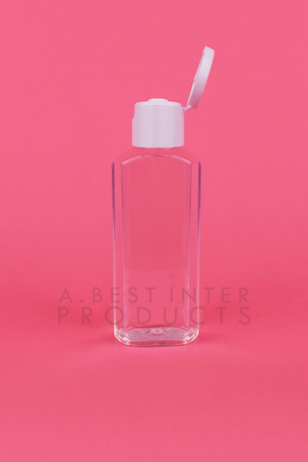 Flat Plastic Bottle 100 ml