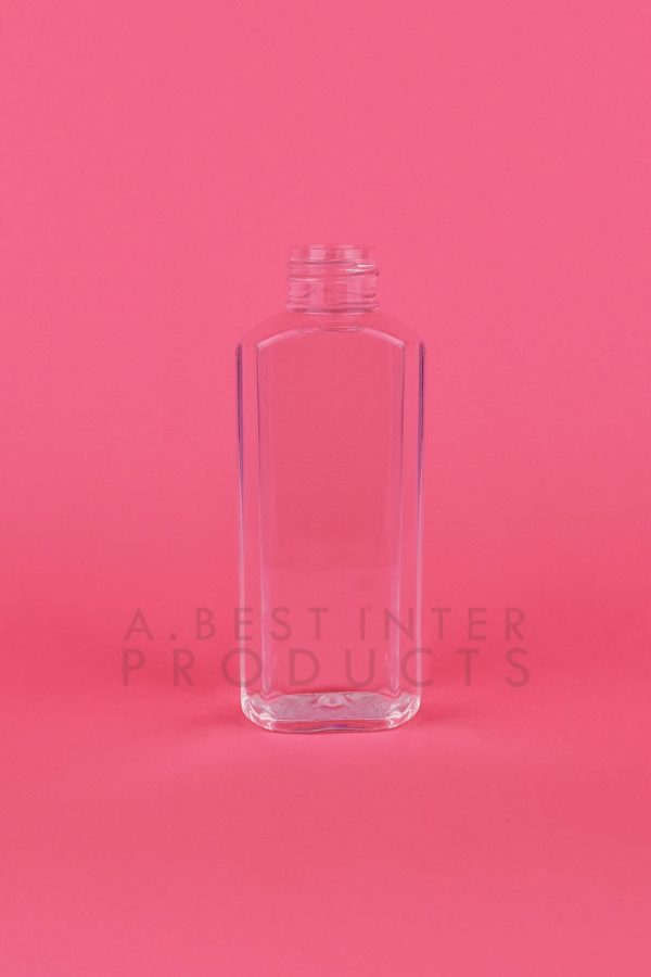 Flat Plastic Bottle 100 ml