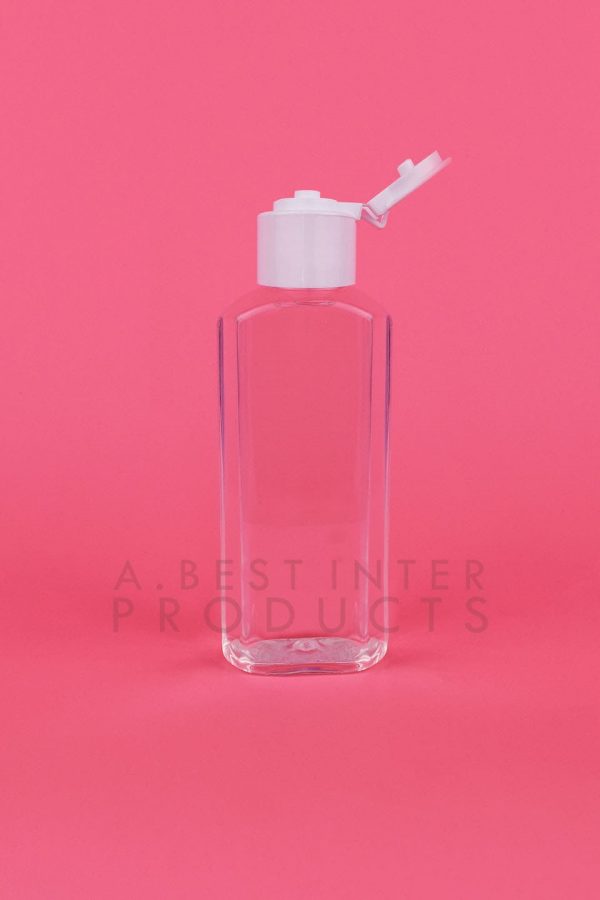 Flat Plastic Bottle 100 ml